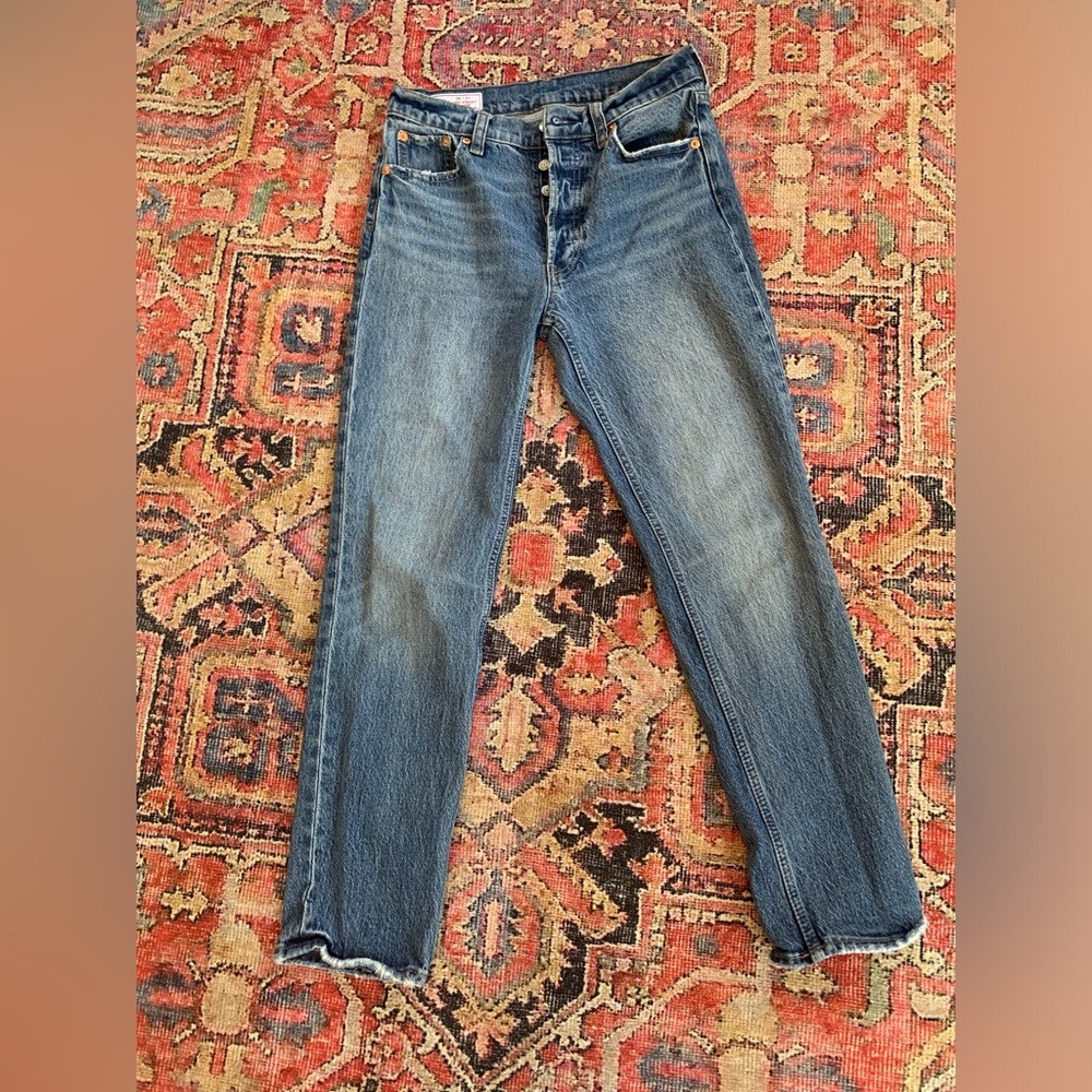 EXCELLENT condition, GAP cheeky straight high rise denim